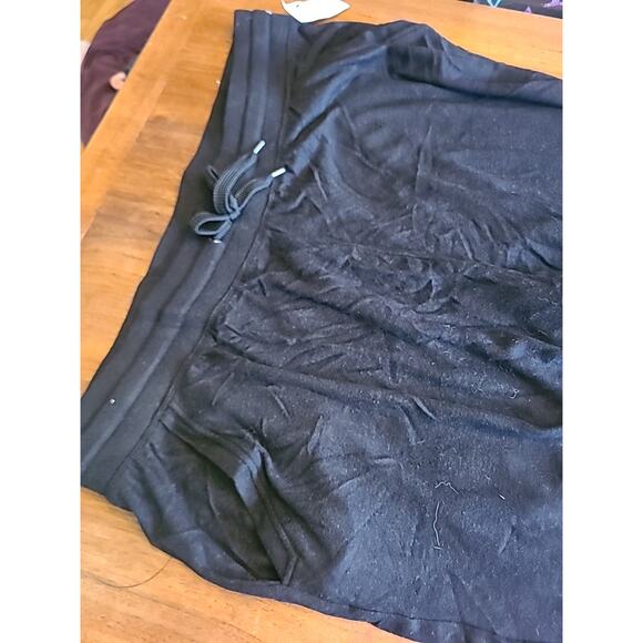 Ideology Women's Joggers 3X Sweatpants Lightweight Black Pockets Drawstring New - Picture 3 of 9